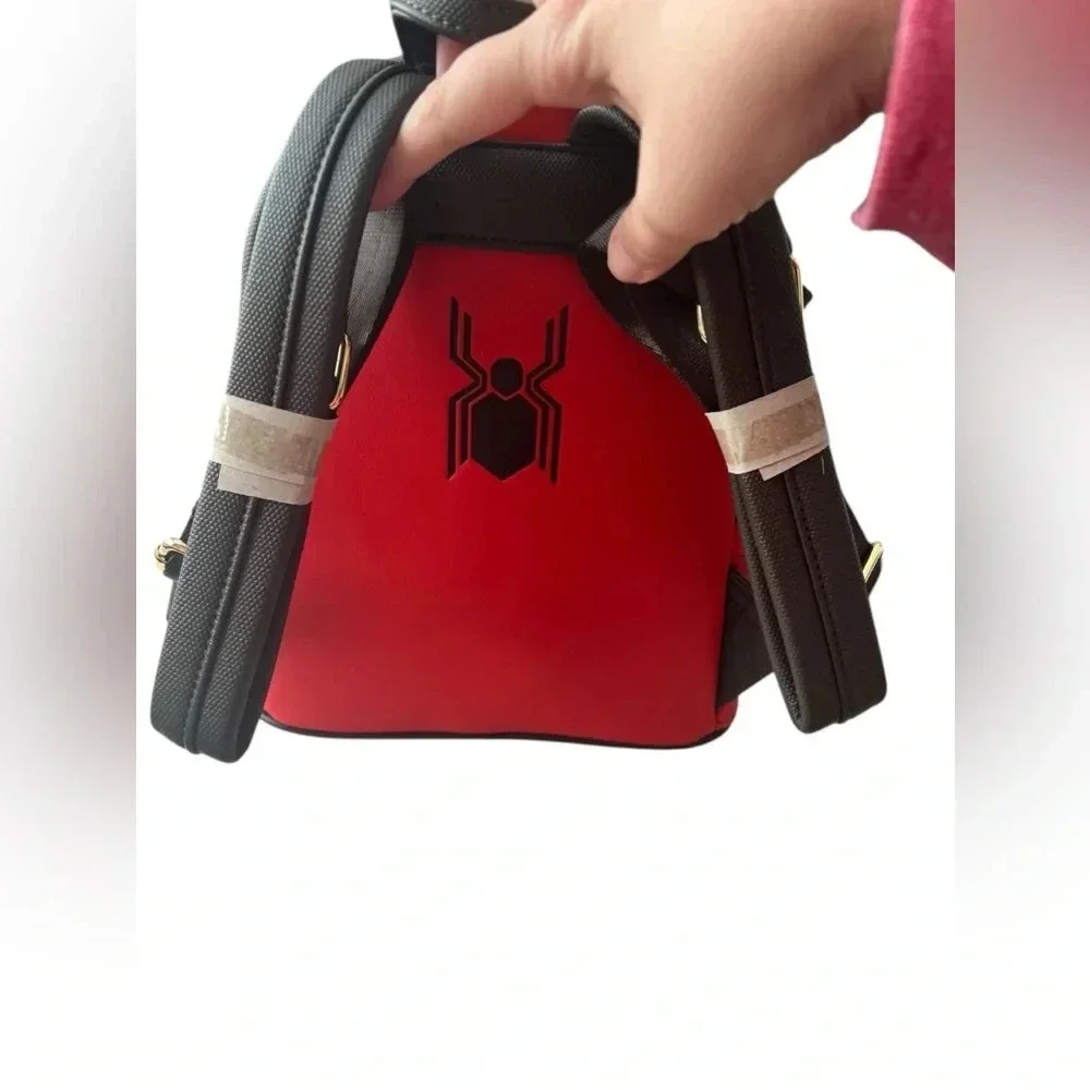 NWT Loungefly Spider-Man No Way Home Faux Leather Mini Backpack